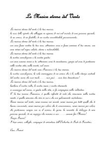 La Musica eterna del Vento