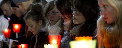Pope: prayer with Taize' Community