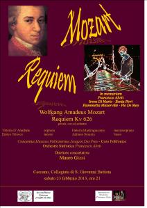 mozart requiem 2013 ceccano 23 febbraio