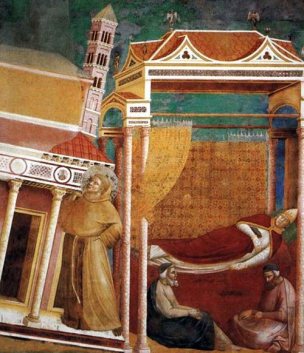 francesco ripara la chiesa