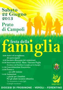 Manifesto festa della Famiglia 2013