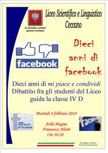 10 anni di facebook manifesto