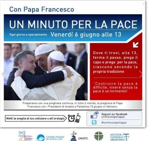 un minuto per la pace