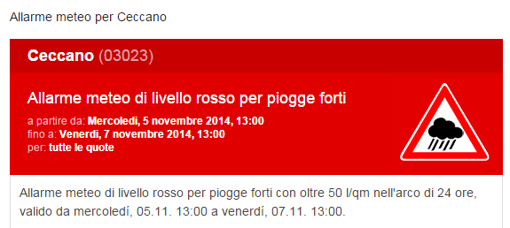 allerta meteo