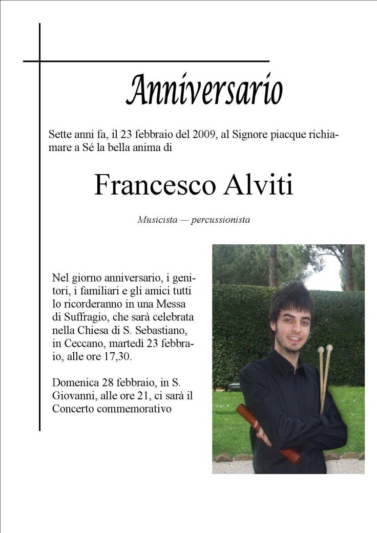 manifesto messa francesco 23 febbraio 2016