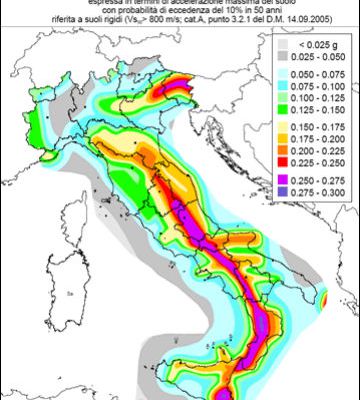 mappa sismica
