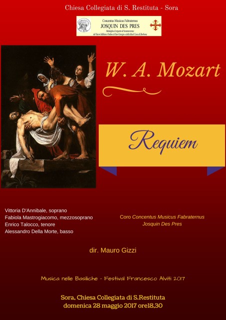 J 28 maggio 2017 Sora S. Restituta