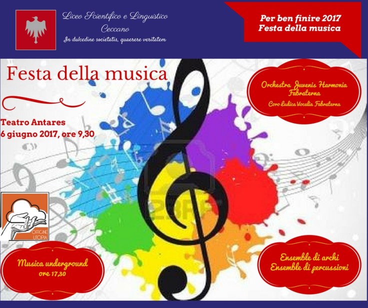 manifesto saggi finali 2017 festa musica