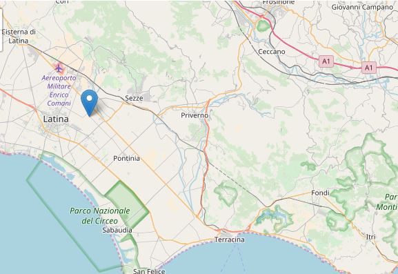 terremoto latina