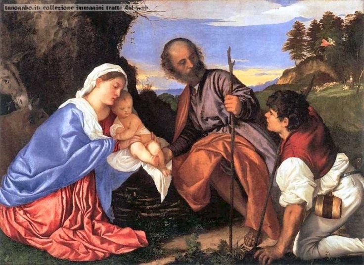 tizianolasacrafamigliaconunpastore